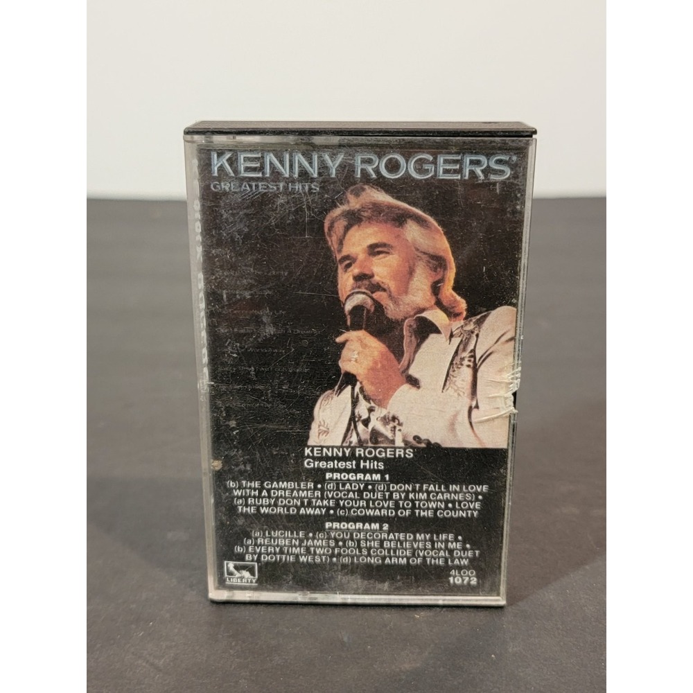Kenny Rogers Greatest Hits Cassette 1980 Liberty Records